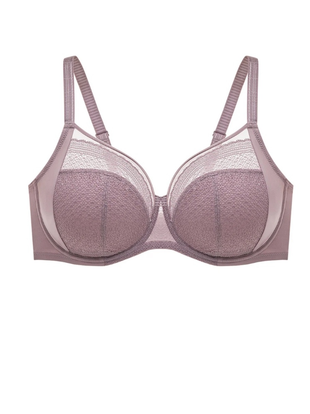 NWT Understance elderberry Salma full coverage lace bra 36DDD